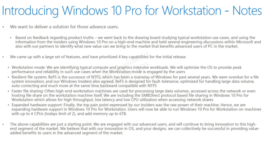 Bild: Screenshot des von Microsoft versehentlich veröffentlichten Blogbeitrags | Quelle: twitter (@GrandMofongo)