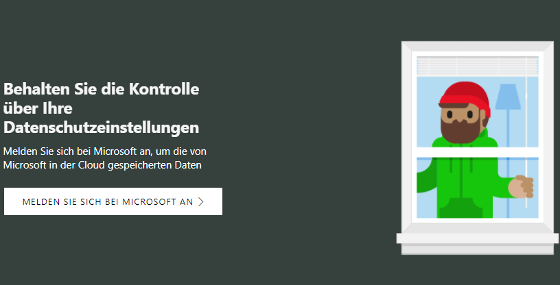 Foto: Microsoft verspricht mit dem Privacy-Dashboard mehr Einsicht für User | Foto: Screenshot microsoft.com